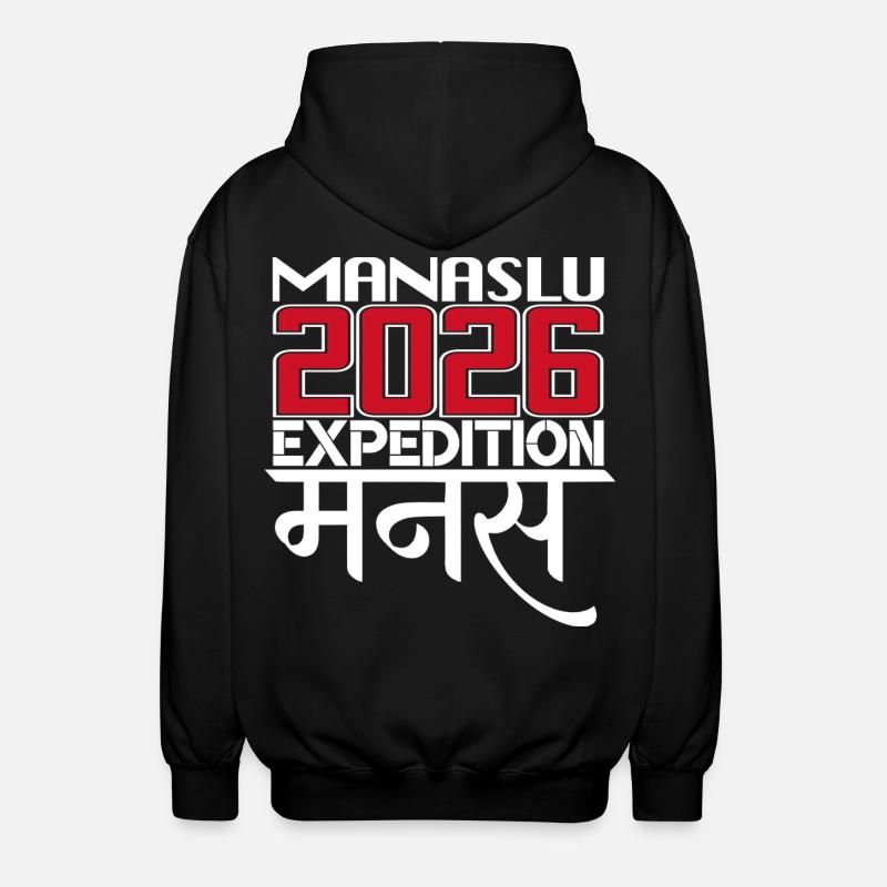 MANASLU - Veste à capuche unisexe - noir