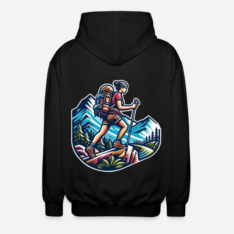 Grimpeur - Veste à capuche unisexe - noir