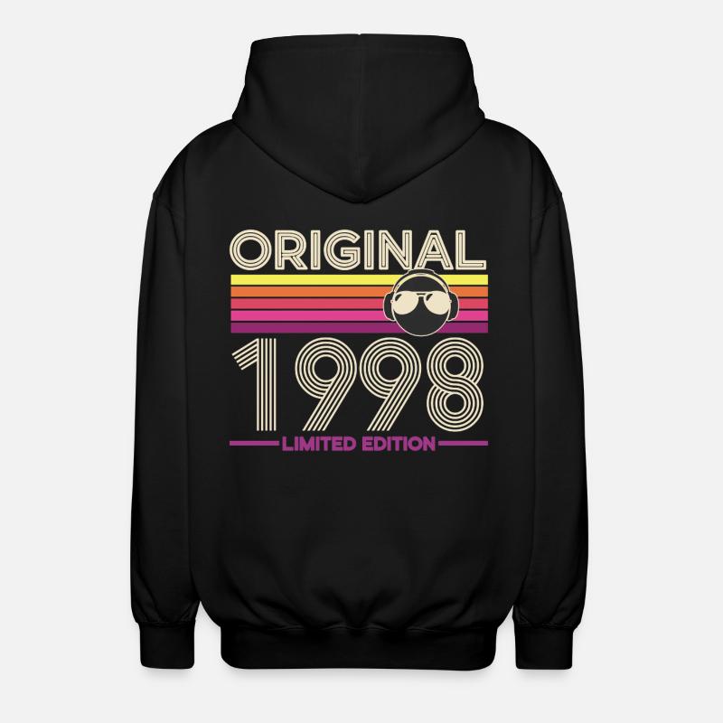 Édition Rétro Originale 1998 - Veste à capuche unisexe - noir