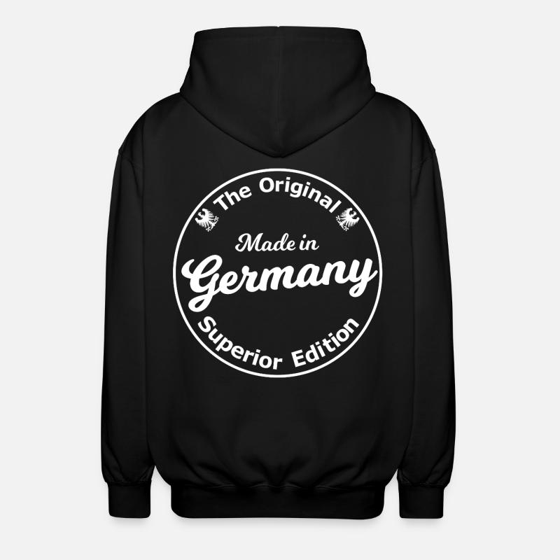 Original German Badge - Unisex Kapuzenjacke - Schwarz