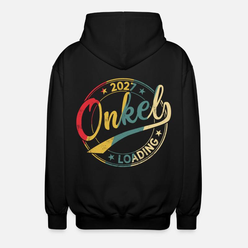Onkel 2027 Loading Werdender Onkel 2027 - Unisex Kapuzenjacke - Schwarz