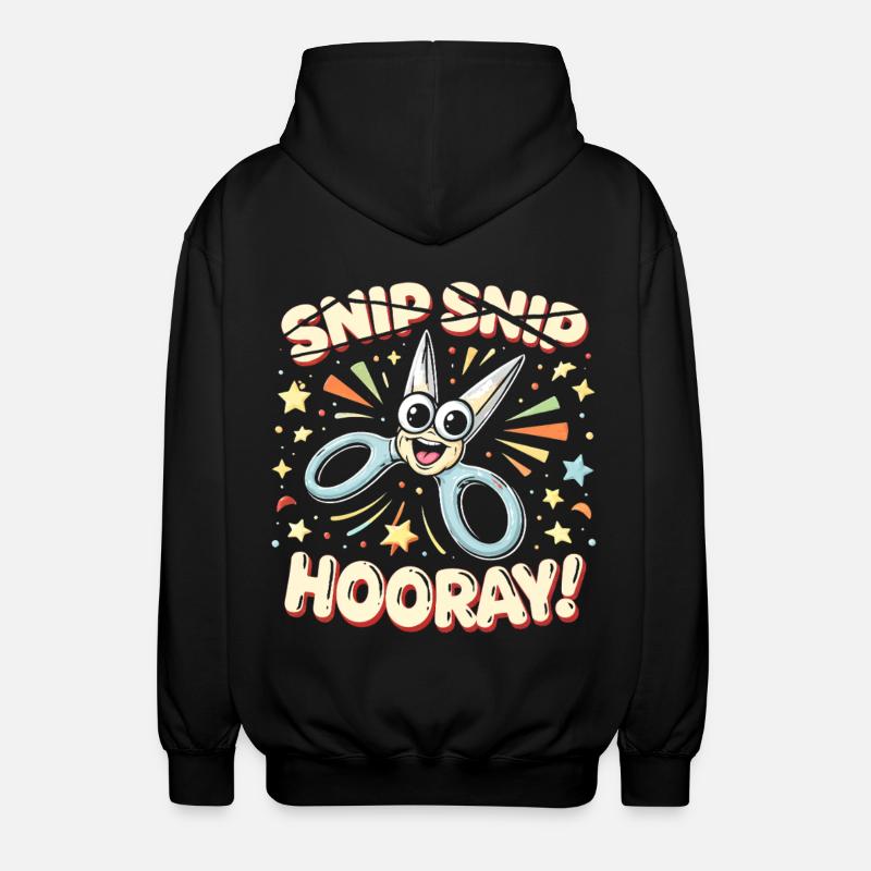 Vasectomie - Veste à capuche unisexe - noir