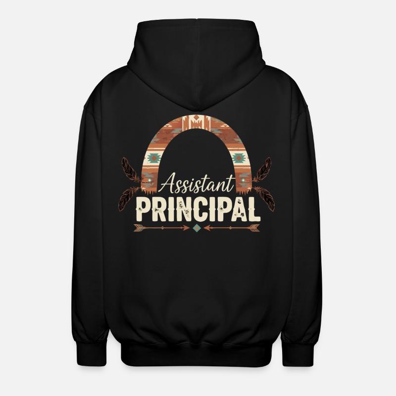 Vice-Rector Assistant Principal - Unisex Hooded Jacket - black