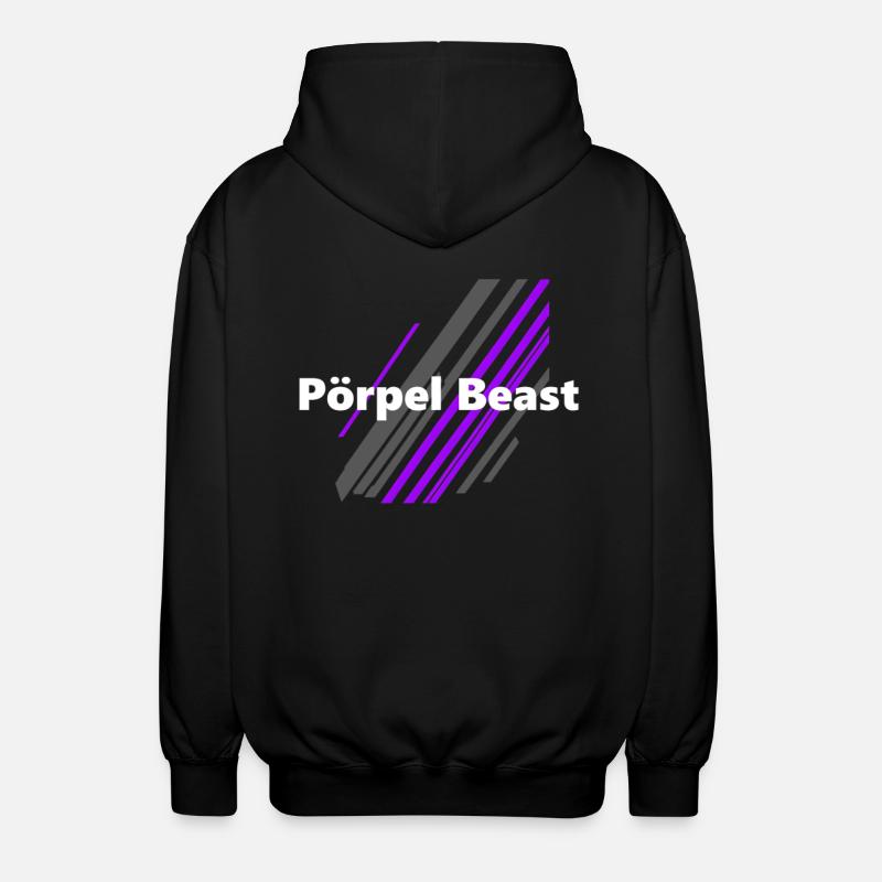 PoerpelBeast - Veste à capuche unisexe - noir