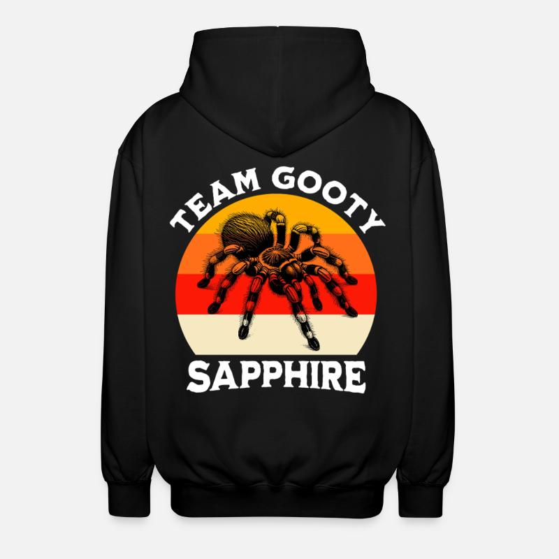 Équipe Gooty Sapphire Tarentula - Veste à capuche unisexe - noir