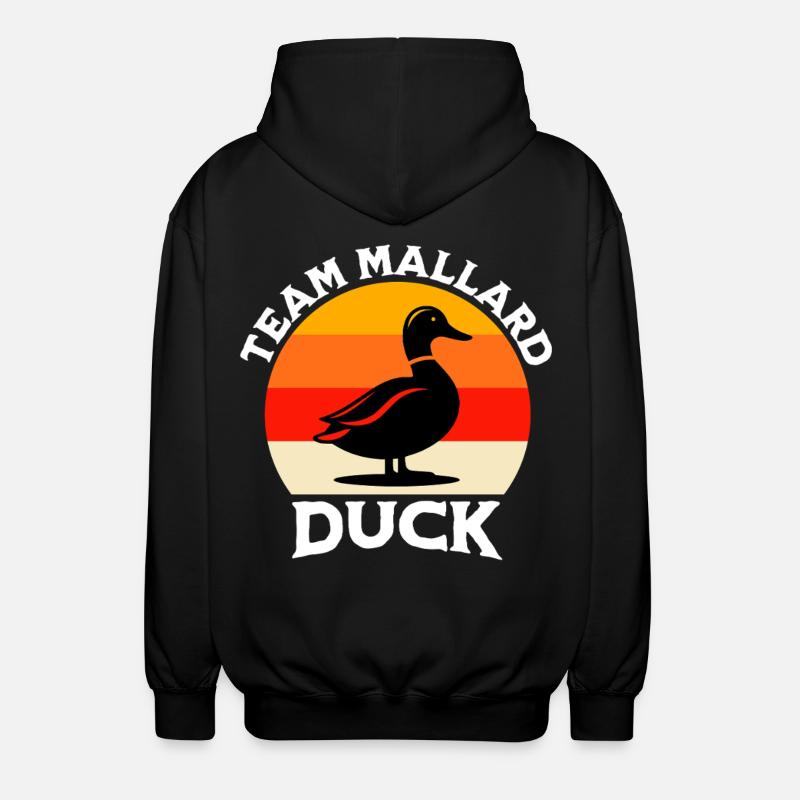 Équipe Mallard - Veste à capuche unisexe - noir