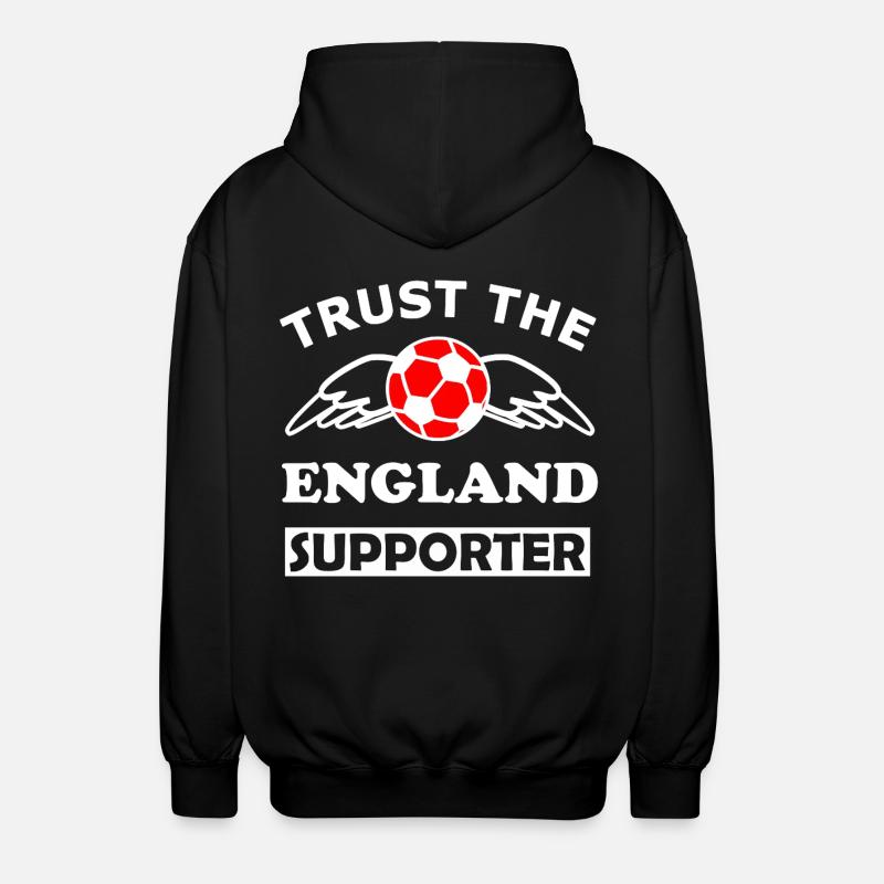 Wingball des supporters anglais - Veste à capuche unisexe - noir