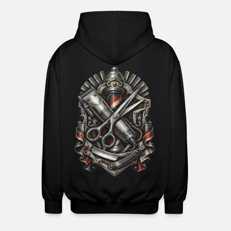 Barber Barbier - Veste à capuche unisexe - noir