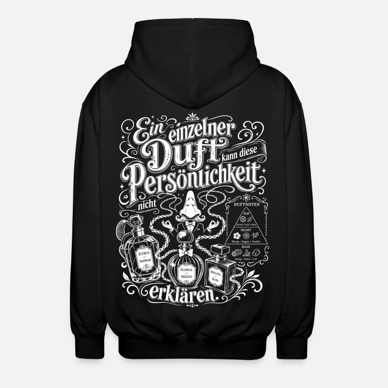 Ein Duft reicht nicht - Unisex Kapuzenjacke - Schwarz