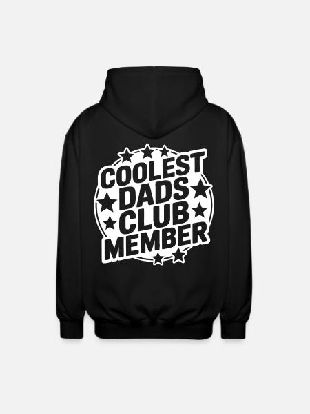 Super Papa Club - Unisex Hooded Jacket - black