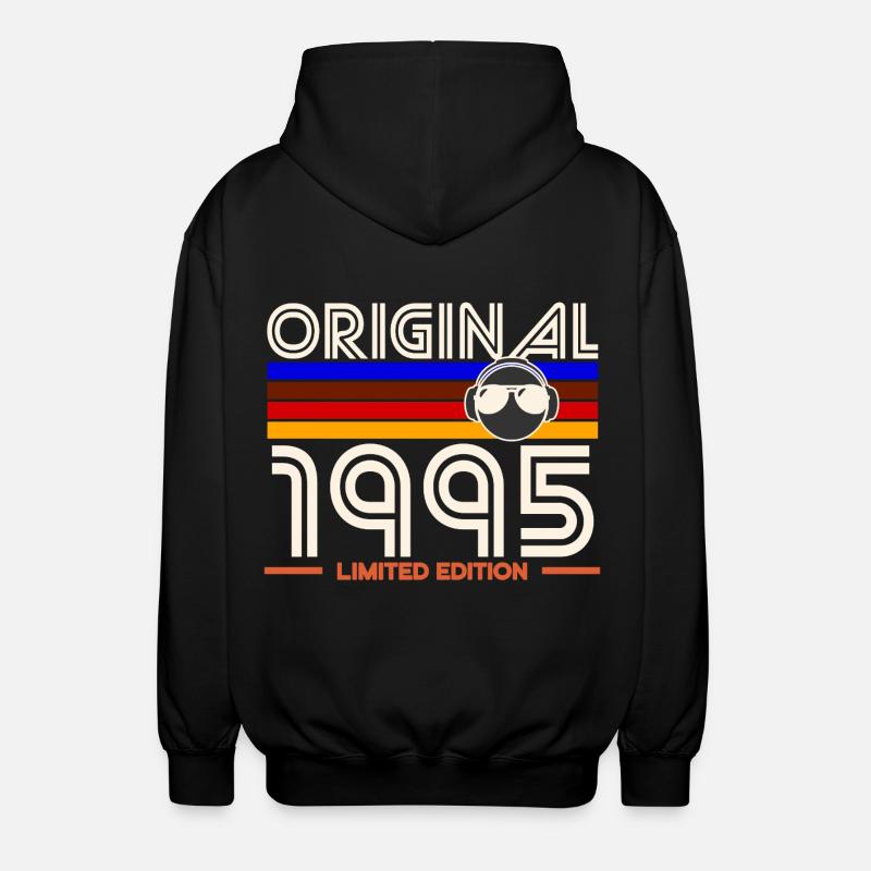 Original 1995 Limited Edition - Unisex Hooded Jacket - black