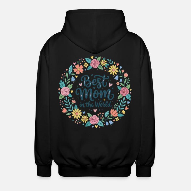 Best Mom - Veste à capuche unisexe - noir
