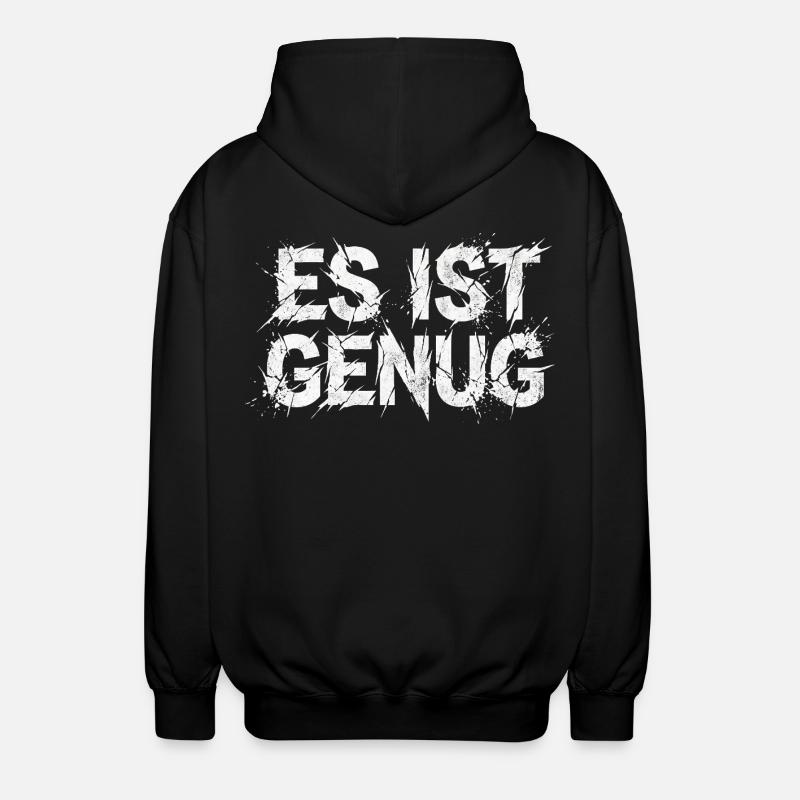 Ça suffit avec le sarcasme - Veste à capuche unisexe - noir