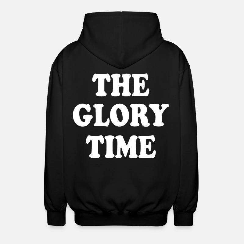 The glory time - Veste à capuche unisexe - noir