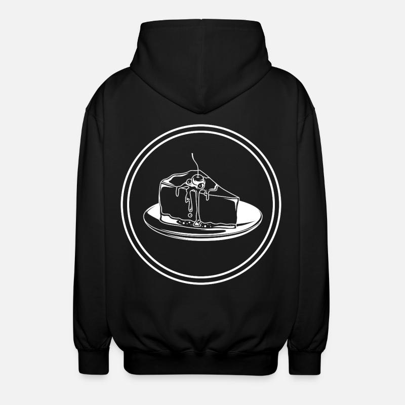 Cuisson du cheesecake - Veste à capuche unisexe - noir