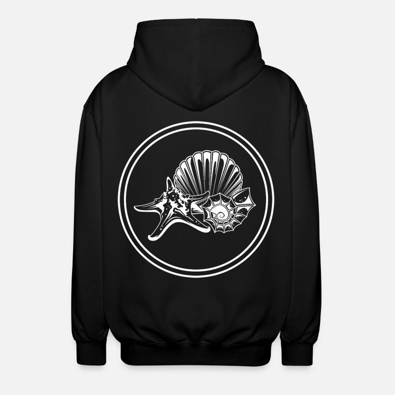Icône étoile de mer Icône - Veste à capuche unisexe - noir