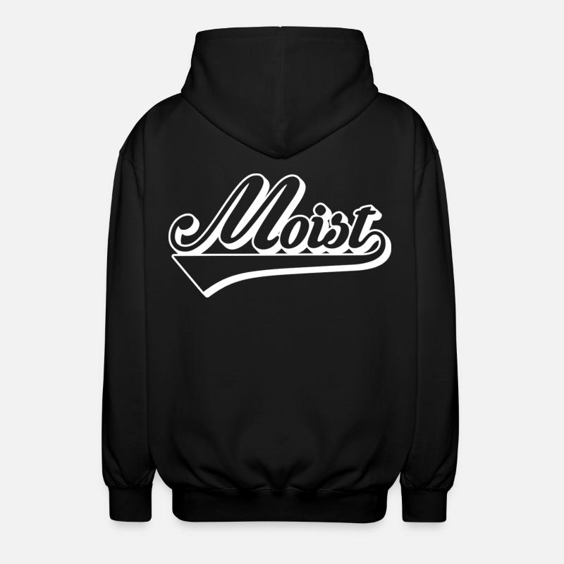 Mobiz Retro Script Logo - Veste à capuche unisexe - noir