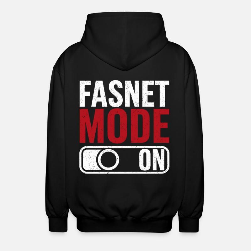 Mode Fasnet activé - Veste à capuche unisexe - noir