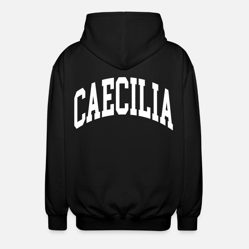 Caecilia - Unisex Kapuzenjacke - Schwarz