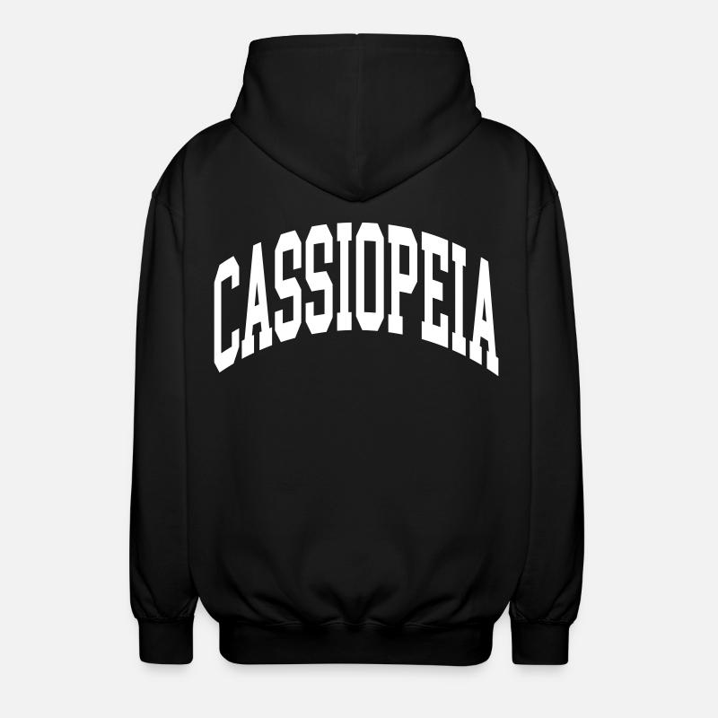 Cassiopée - Veste à capuche unisexe - noir