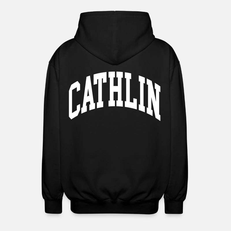 Cathlin - Veste à capuche unisexe - noir
