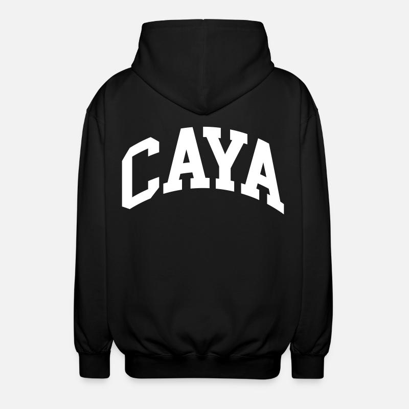 Caya - Veste à capuche unisexe - noir