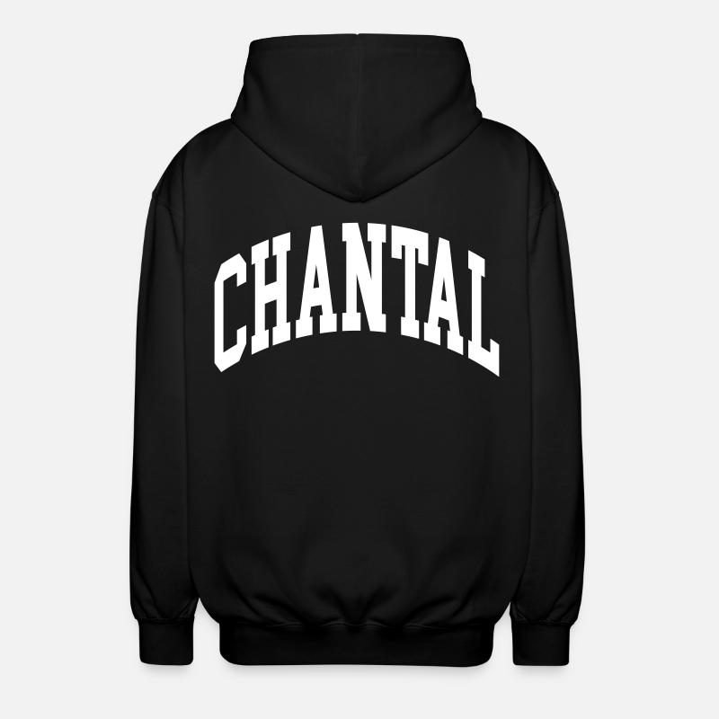 Chantal - Veste à capuche unisexe - noir