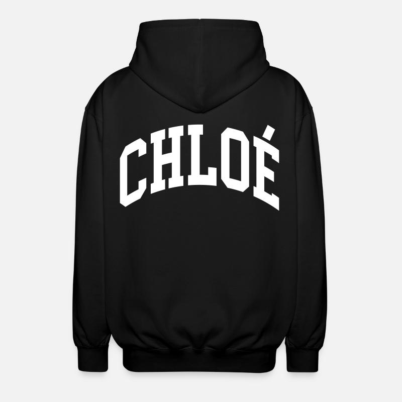 Chloé - Veste à capuche unisexe - noir