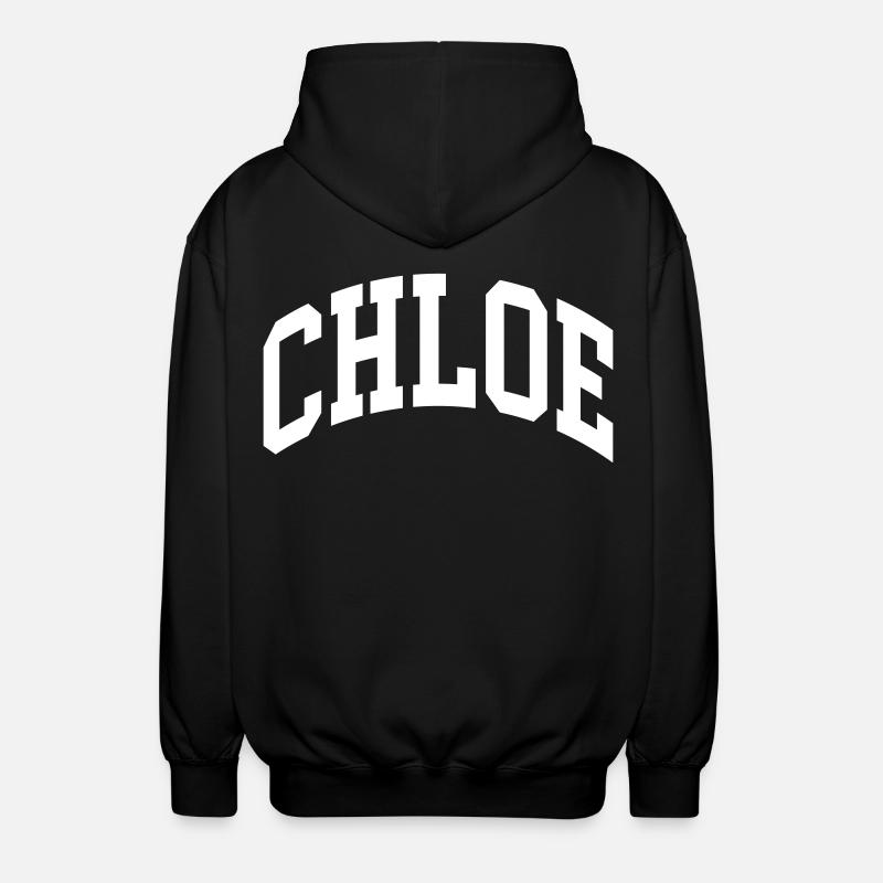 Chloé - Veste à capuche unisexe - noir