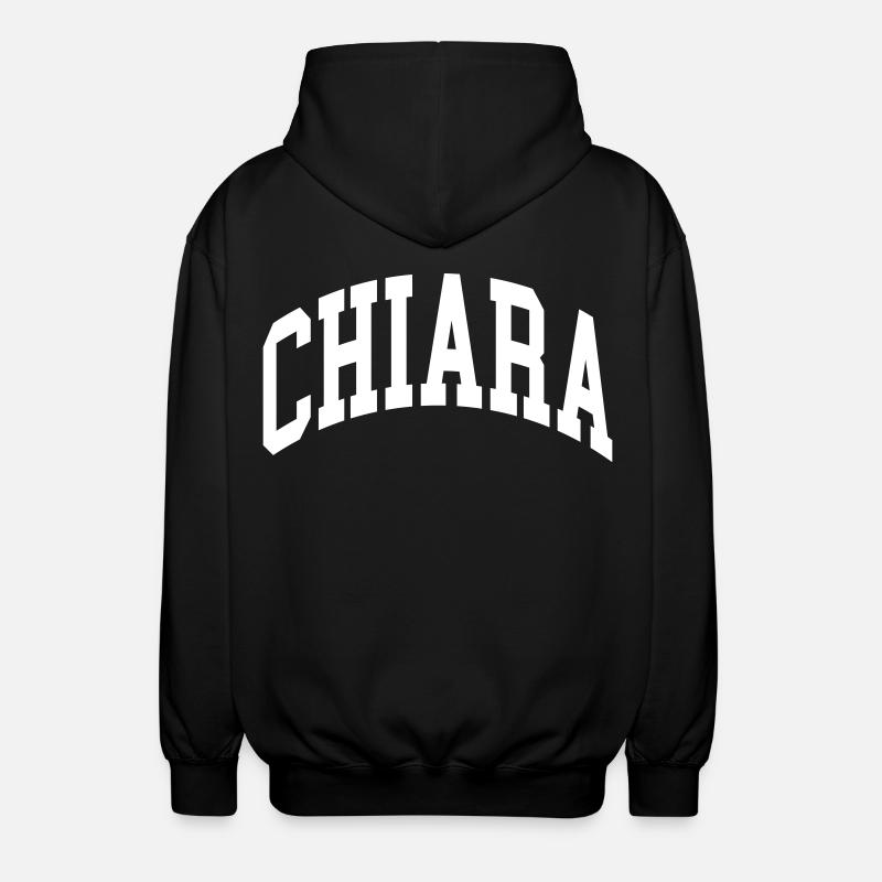 Chiara - Veste à capuche unisexe - noir