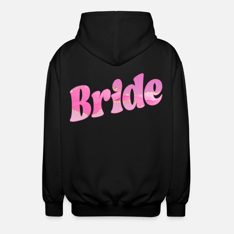 Brauthochzeit - Unisex Kapuzenjacke - Schwarz