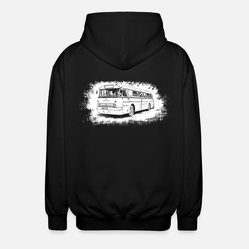 Autobus Ikarus 66 - Veste à capuche unisexe - noir