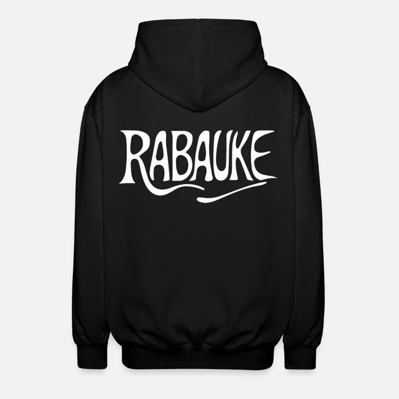 Rabauke - Unisex Kapuzenjacke - Schwarz