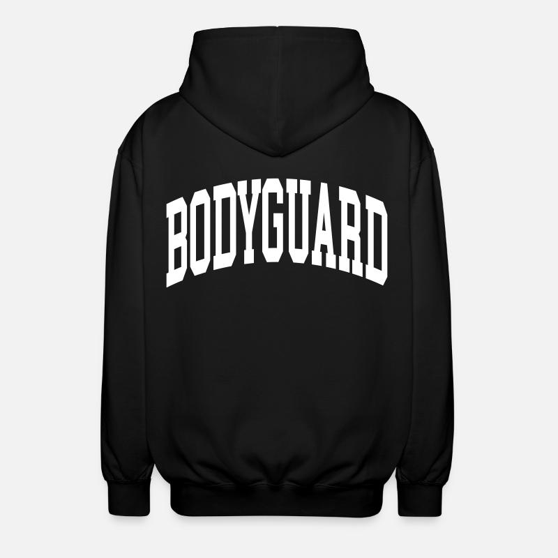 garde du corps - Veste à capuche unisexe - noir