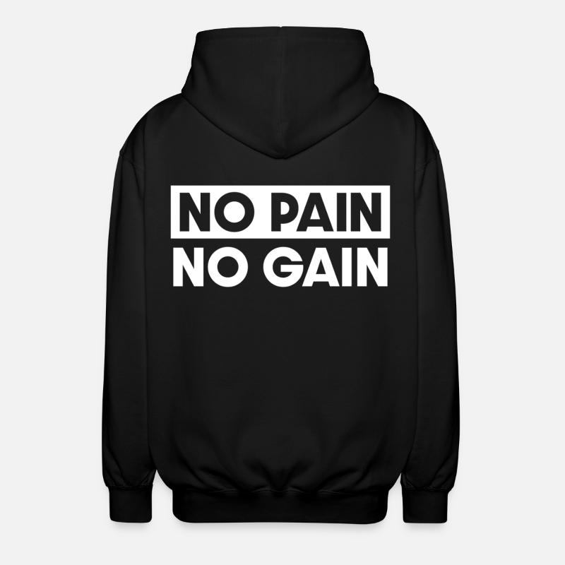 On n’a rien sans rien - Veste à capuche unisexe - noir