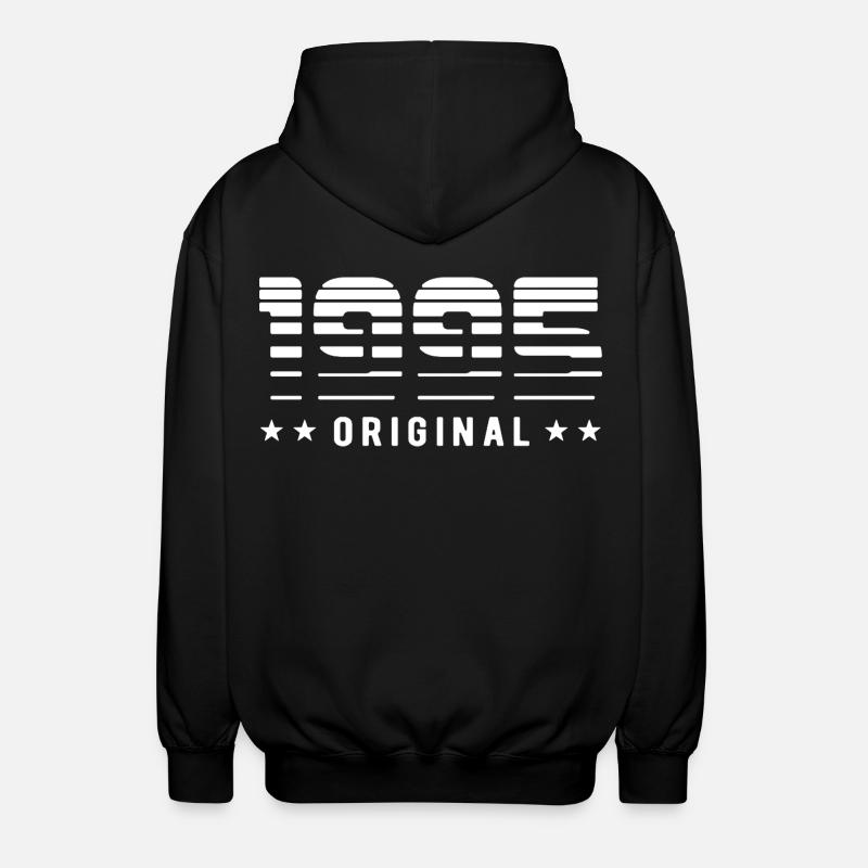 Original 1995 Édition Limitée - Anniversaire - Veste à capuche unisexe - noir