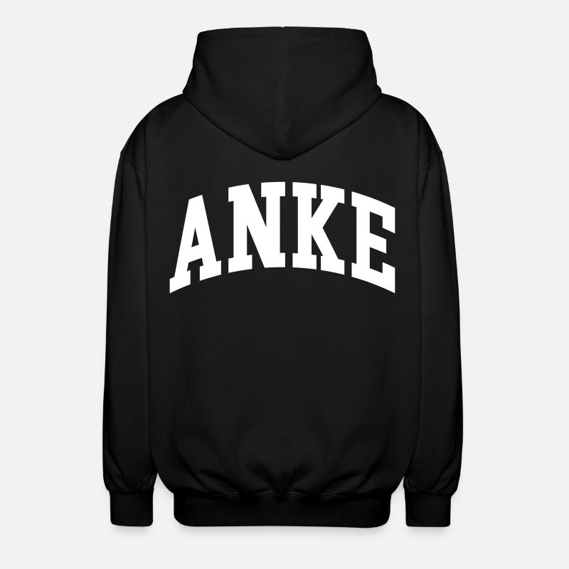 Anke - Unisex Kapuzenjacke - Schwarz