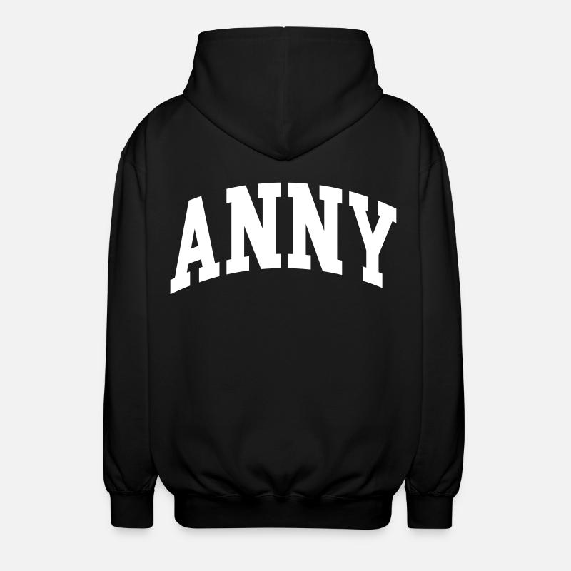 Anny - Veste à capuche unisexe - noir