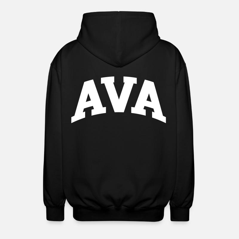 Ava - Unisex Hooded Jacket - black