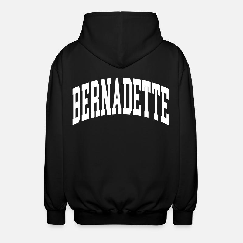 Bernadette - Veste à capuche unisexe - noir