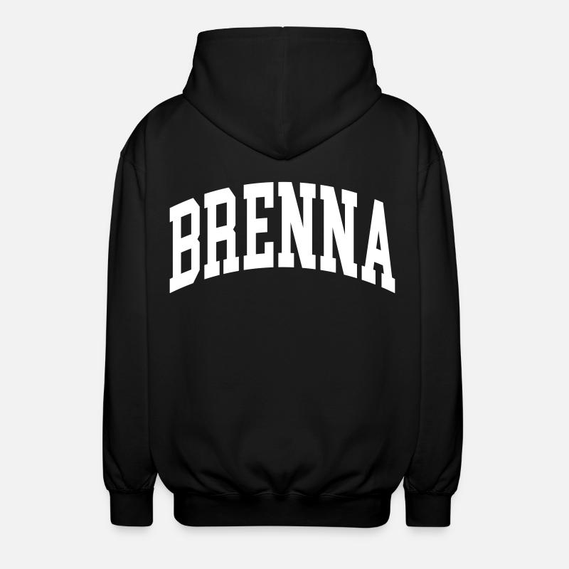Brenna - Veste à capuche unisexe - noir