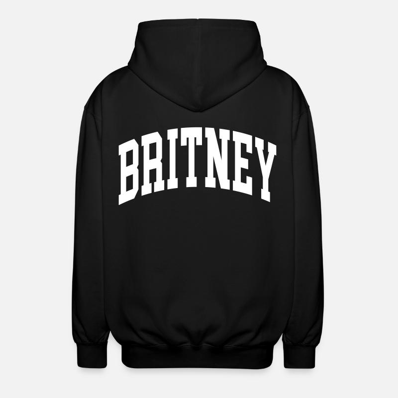 Britney - Veste à capuche unisexe - noir