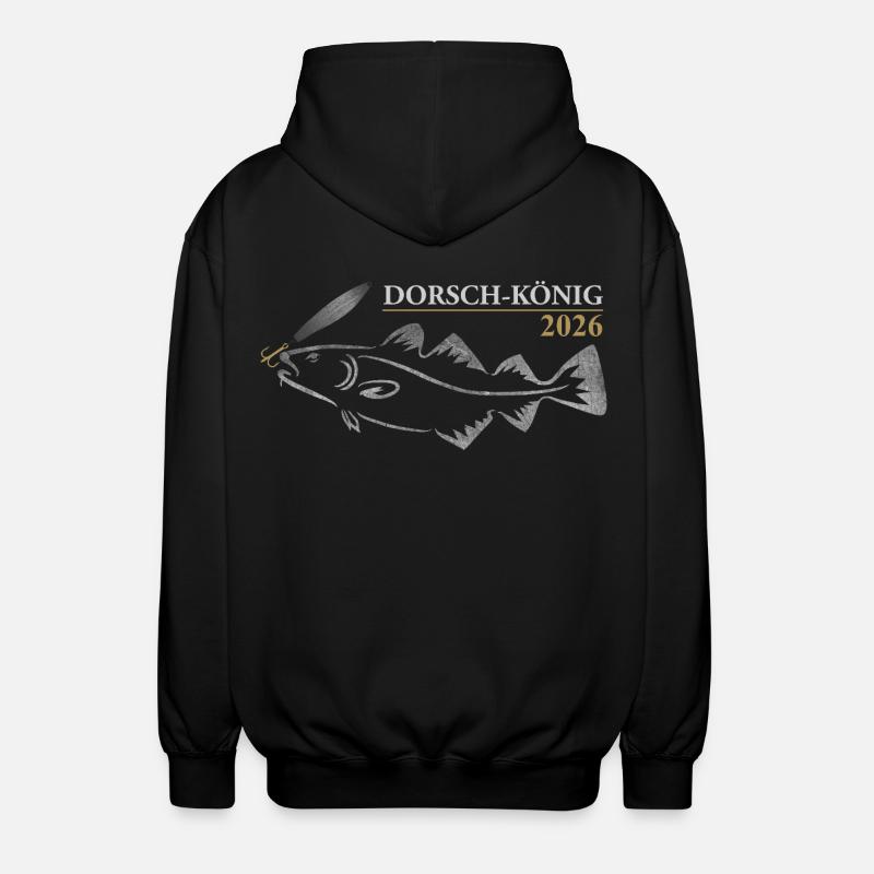 Cod King 2026 - Unisex Hooded Jacket - black