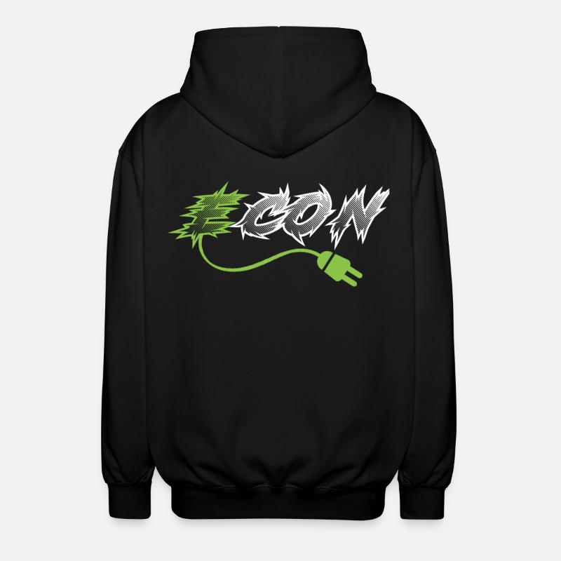 ICON ECON - Unisex Kapuzenjacke - Schwarz