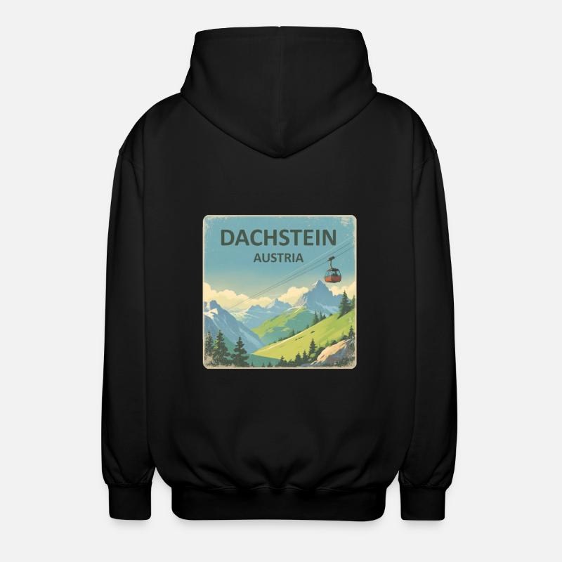 Dachstein - Unisex Kapuzenjacke - Schwarz
