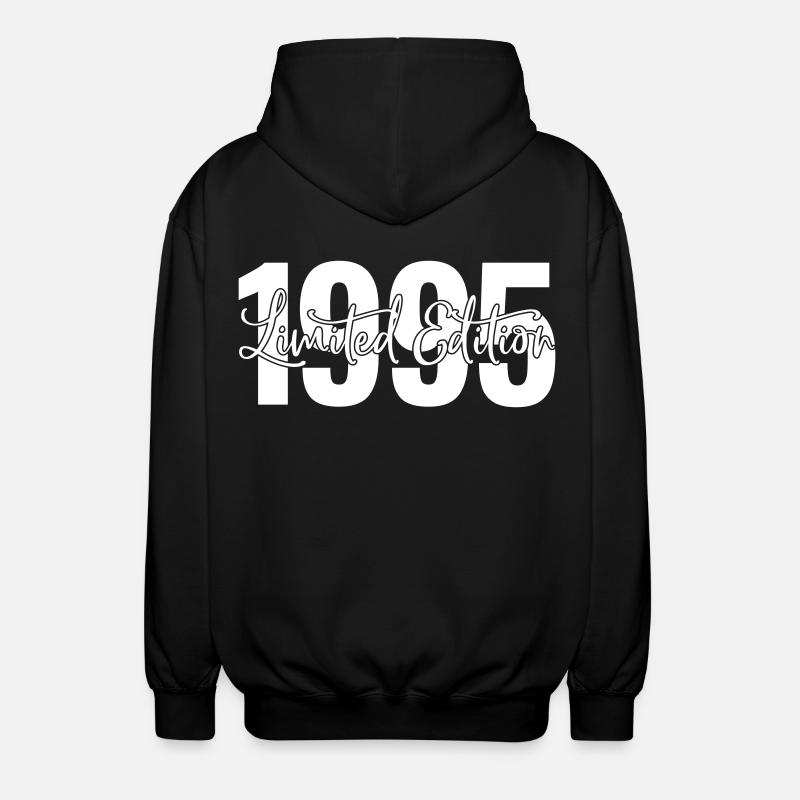 Edition limitée 1995 - Veste à capuche unisexe - noir