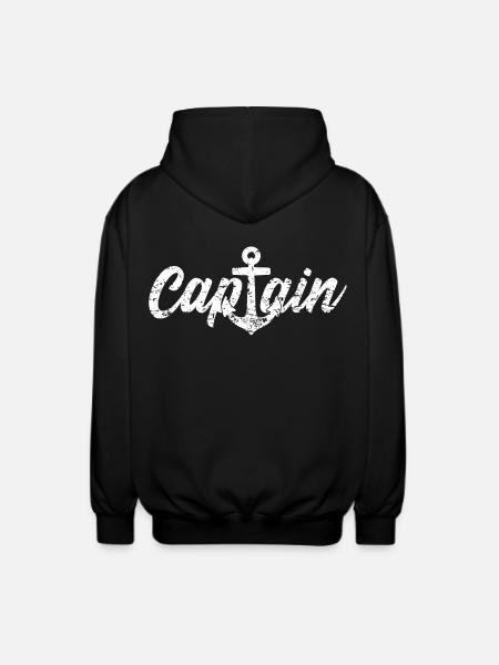 Capitaine capitaine - Veste à capuche unisexe - noir