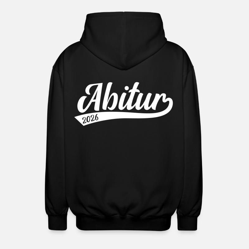 Abitur 2026 Abi - Veste à capuche unisexe - noir