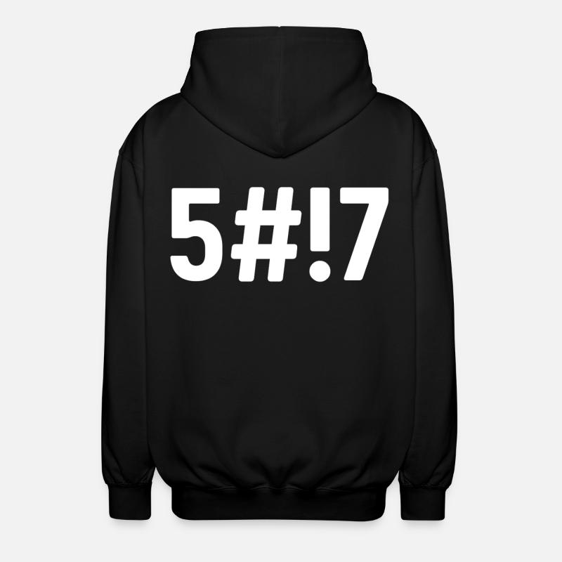 Shit Coded - Unisex Hooded Jacket - black