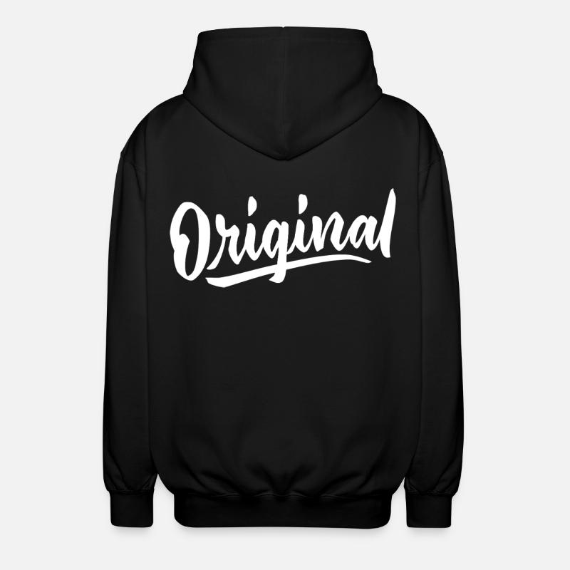 Langue source - Veste à capuche unisexe - noir